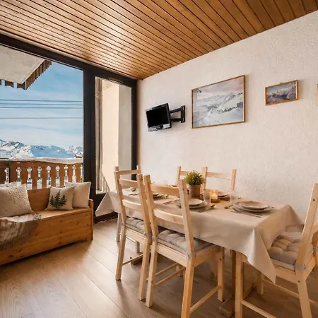 Ski-in Chalet-style View Flat - Les Eterlous 公寓 *